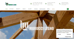 Desktop Screenshot of moruccilegno.it